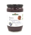 Compote Pommes Myrtilles bio sans sucre ajouté - 630g