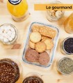 Le Gourmand - pour 10 personnes (café, thé, jus de fruits & biscuits)